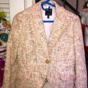 The Limited - Pink Tweed Jacket